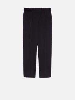 Hot Pantalone in Jersey Jacquard / Donna Pantaloni