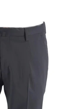Online Pantalone in Lana / Nero Uomo Pantaloni
