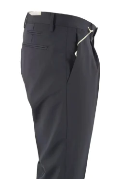 Online Pantalone in Lana / Nero Uomo Pantaloni