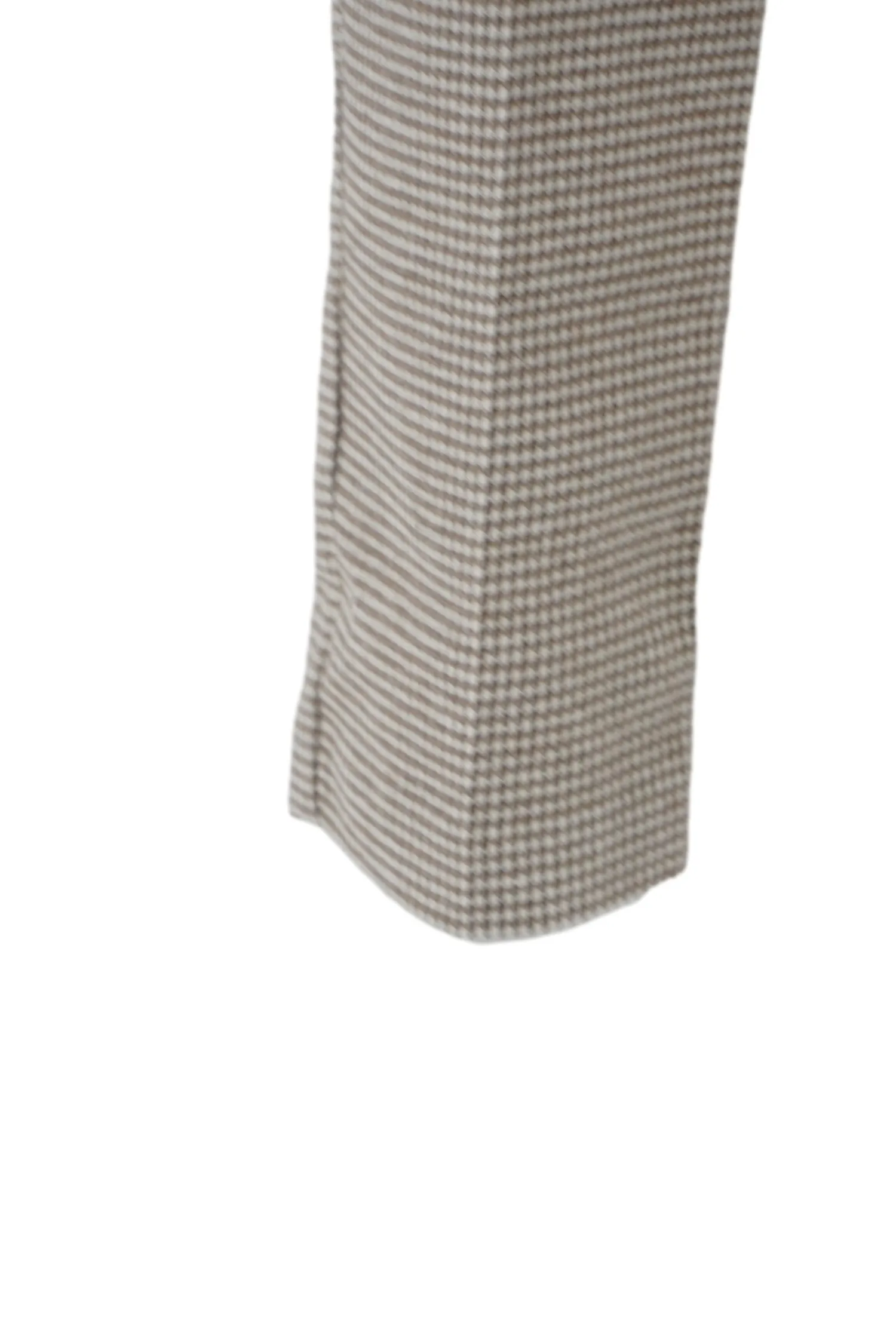 Hot Pantalone in Lana con Fantasia / Beige Donna Pantaloni|Denim