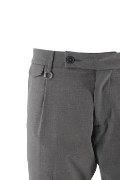 Discount Pantalone in Lana con Pinces / Uomo Pantaloni