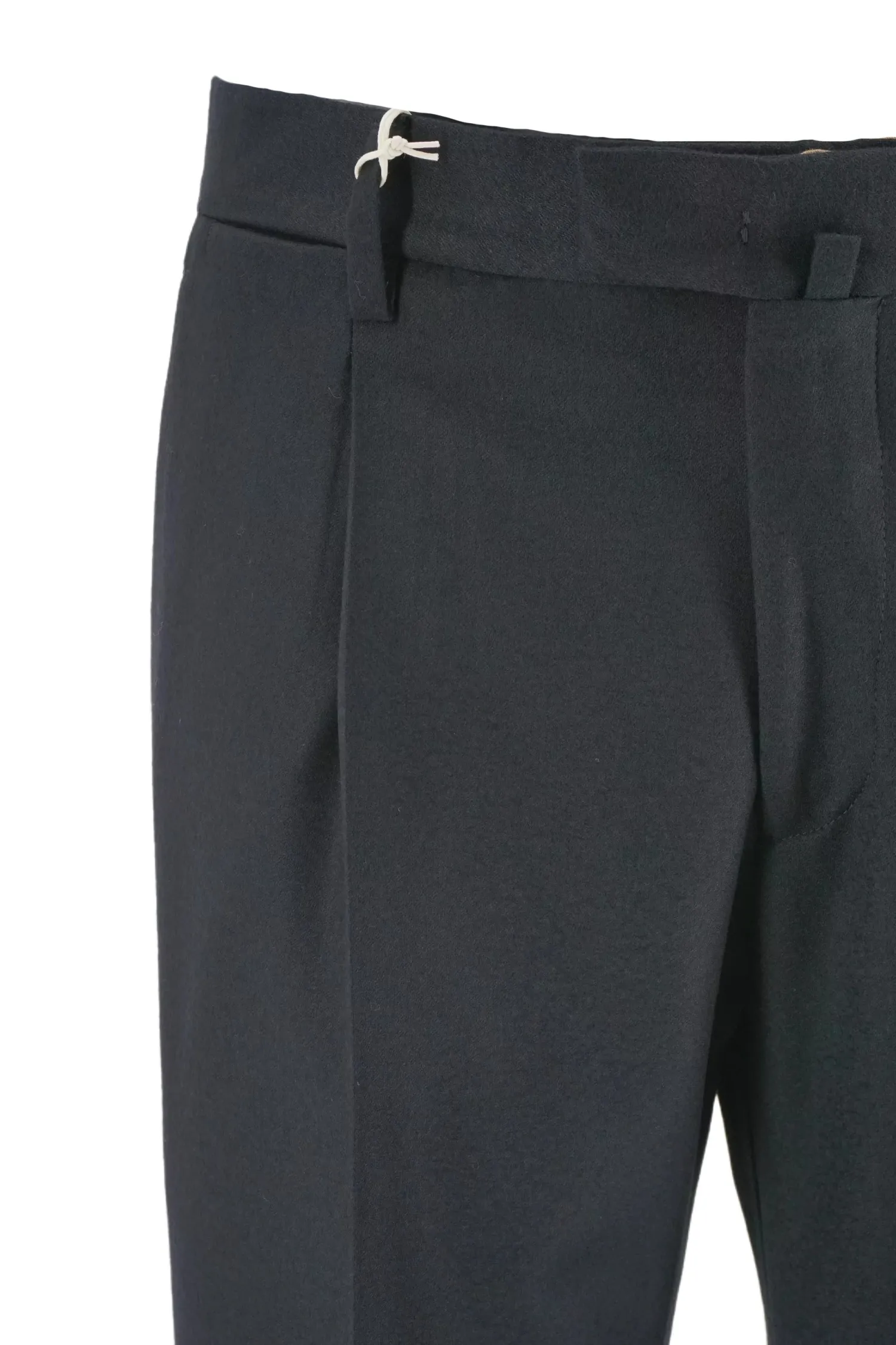 Best Pantalone in Lana e Cachemire / Nero Uomo Pantaloni