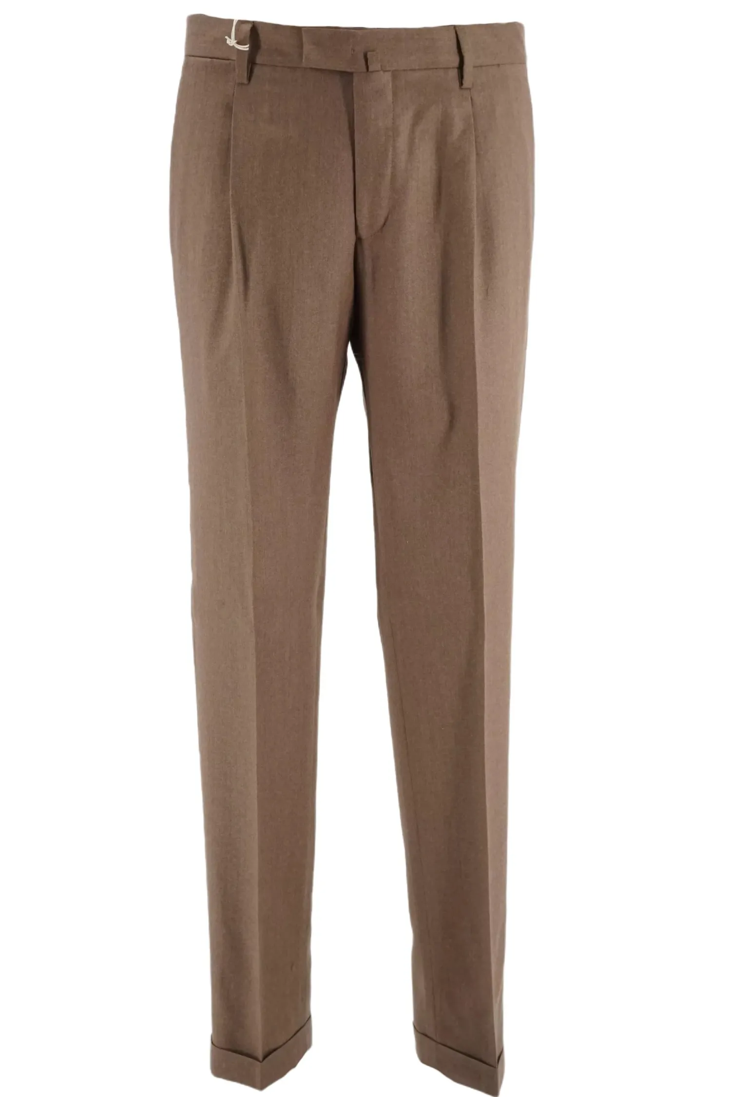 New Pantalone in Lana e Cachemire / Beige Uomo Pantaloni