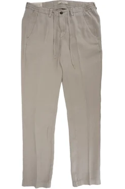 New Pantalone in Lino con Coulisse / Uomo Pantaloni