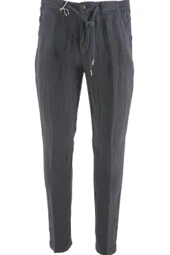 Hot Pantalone in Lino con Coulisse in Vita / Uomo Pantaloni