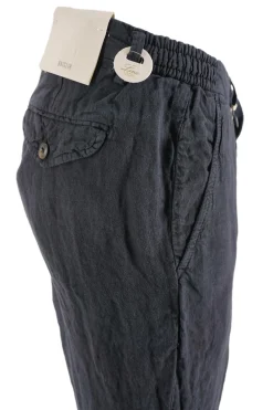 Hot Pantalone in Lino con Coulisse in Vita / Uomo Pantaloni