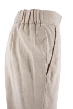Hot Pantalone in Lino e Cotone / Donna Pantaloni