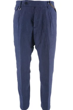Sale Pantalone in Lino Modello Charles / Uomo Pantaloni