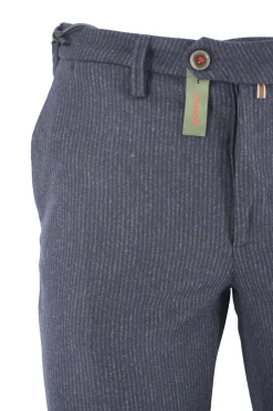 Online Pantalone in Misto Lana con Fantasia / Uomo Pantaloni