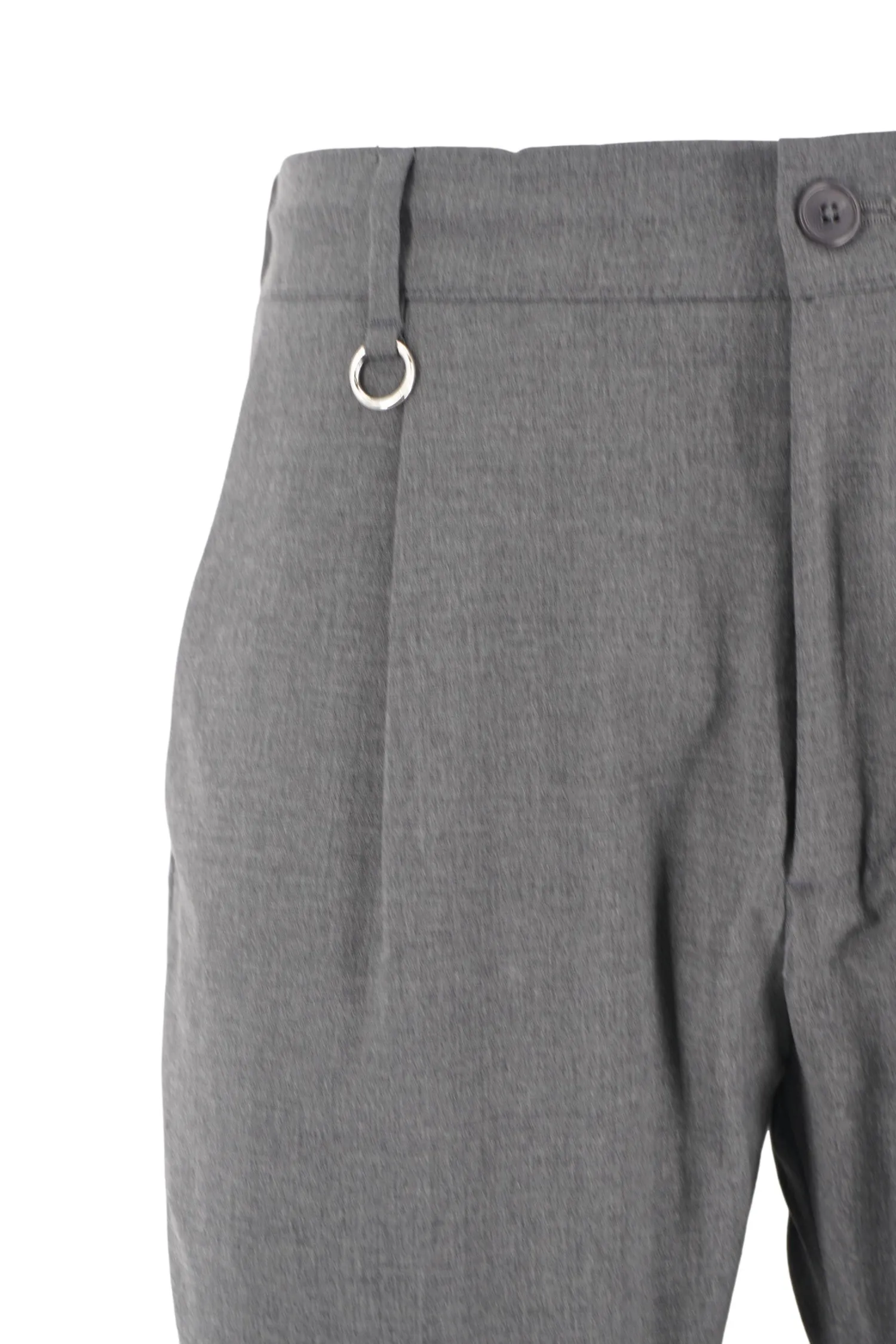 Hot Pantalone in Misto Lana con Pinces / Uomo Pantaloni