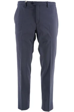 Online Pantalone in Misto Lana Estiva / Indaco Uomo Pantaloni