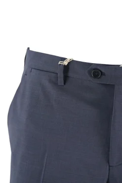 Online Pantalone in Misto Lana Estiva / Indaco Uomo Pantaloni