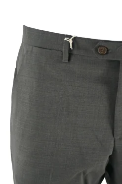 Online Pantalone in Misto Lana Estiva / Grigio Uomo Pantaloni