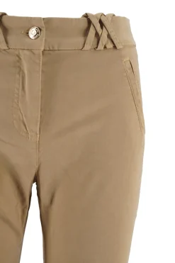 Hot Pantalone in Raso di Cotone / Donna Pantaloni
