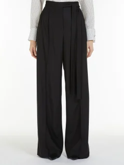 Discount Pantalone in Saglia di Lana / Donna Pantaloni