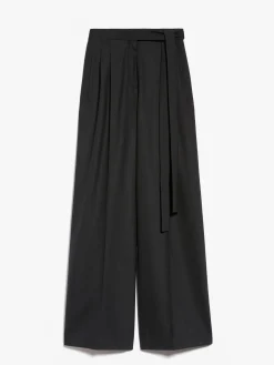 Discount Pantalone in Saglia di Lana / Donna Pantaloni