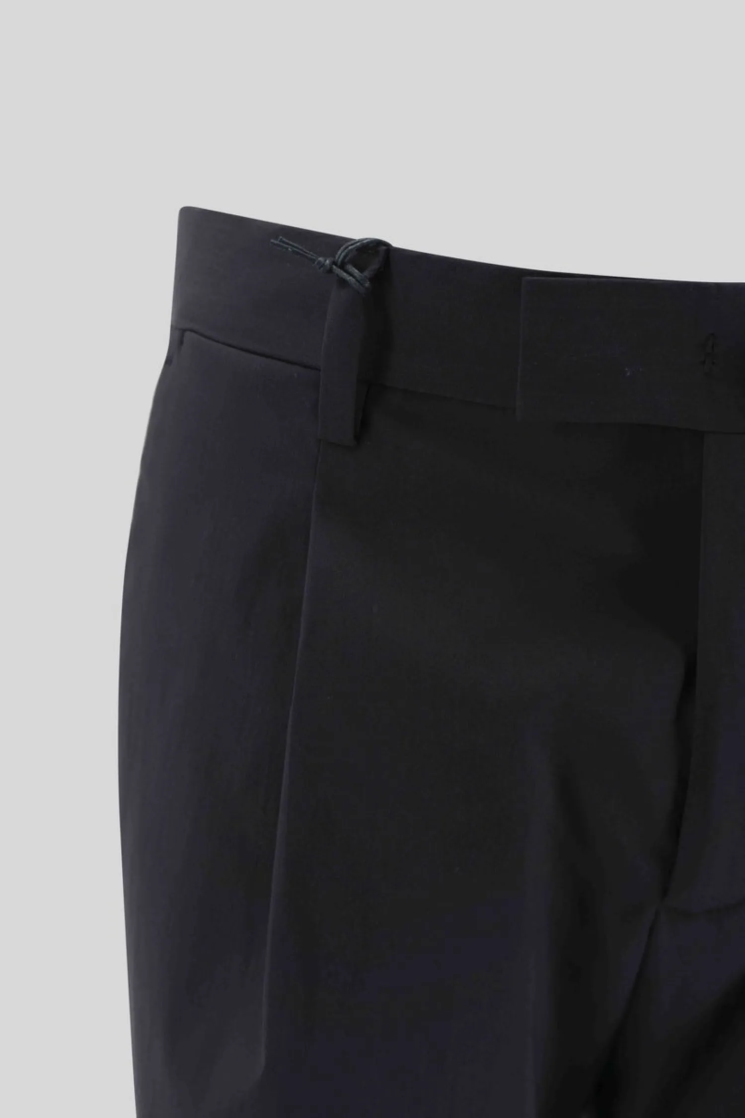 Pantalone in Techno Wool / Nero Uomo Pantaloni
