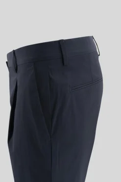 Pantalone in Techno Wool / Blu Uomo Pantaloni