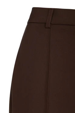 Outlet Pantalone in Tessuto Elasticizzato / Blu Donna Pantaloni