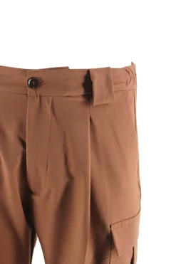 Hot Pantalone in Tessuto Tecnico con Tasconi Laterali / Uomo Pantaloni