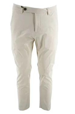 Clearance Pantalone in Tessuto Tecnico / Beige Uomo Pantaloni