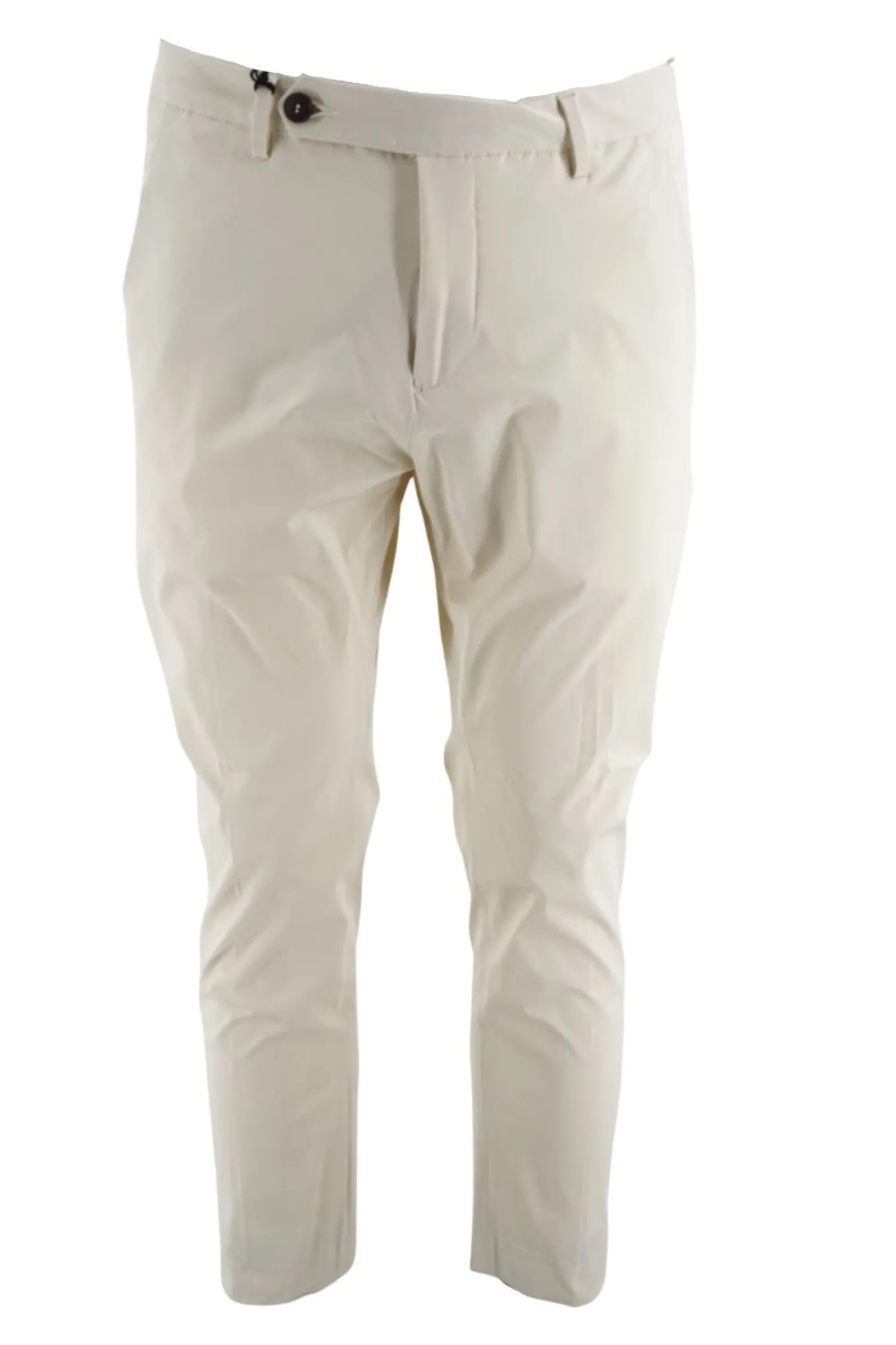 Clearance Pantalone in Tessuto Tecnico / Beige Uomo Pantaloni