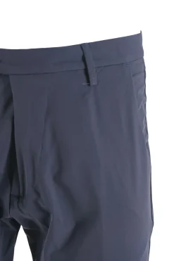 Discount Pantalone in Tessuto Tecnico Modello Montecarlo / Blu Uomo Pantaloni