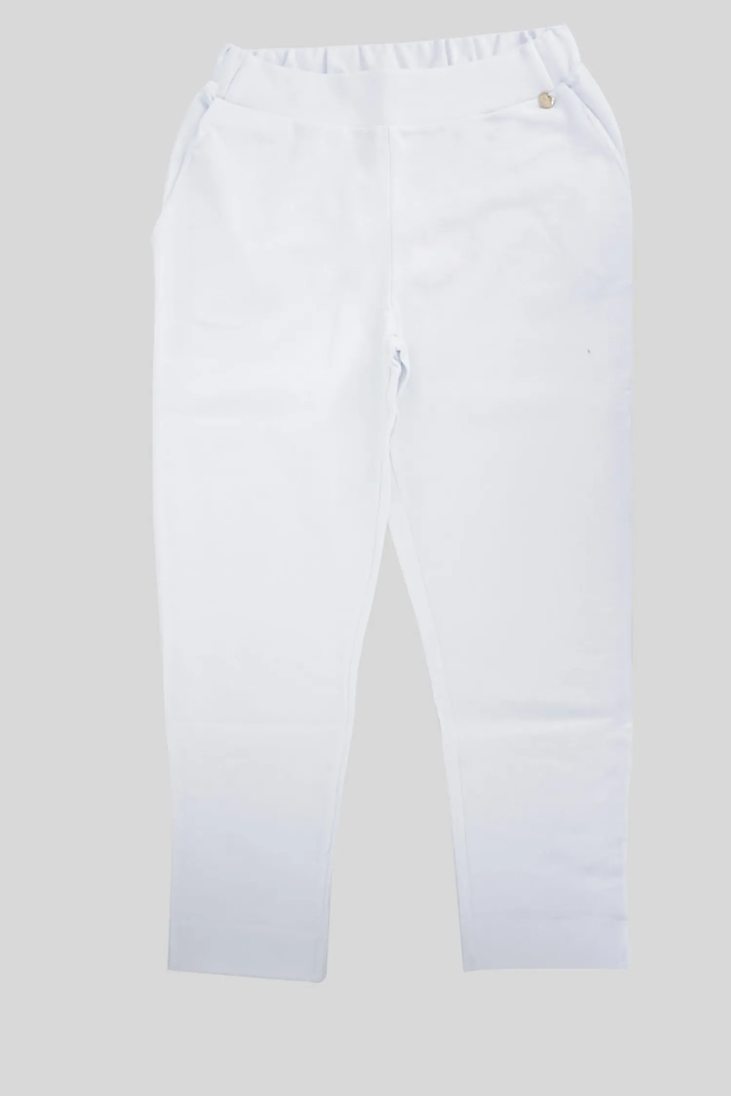 Pantalone in tuta / Bianco Donna Pantaloni