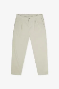 Pantalone in Velluto di Cotone / Bianco Uomo Pantaloni
