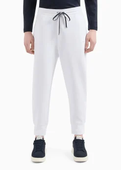 Clearance Pantalone Jogger in Double Jersey / Uomo Pantaloni