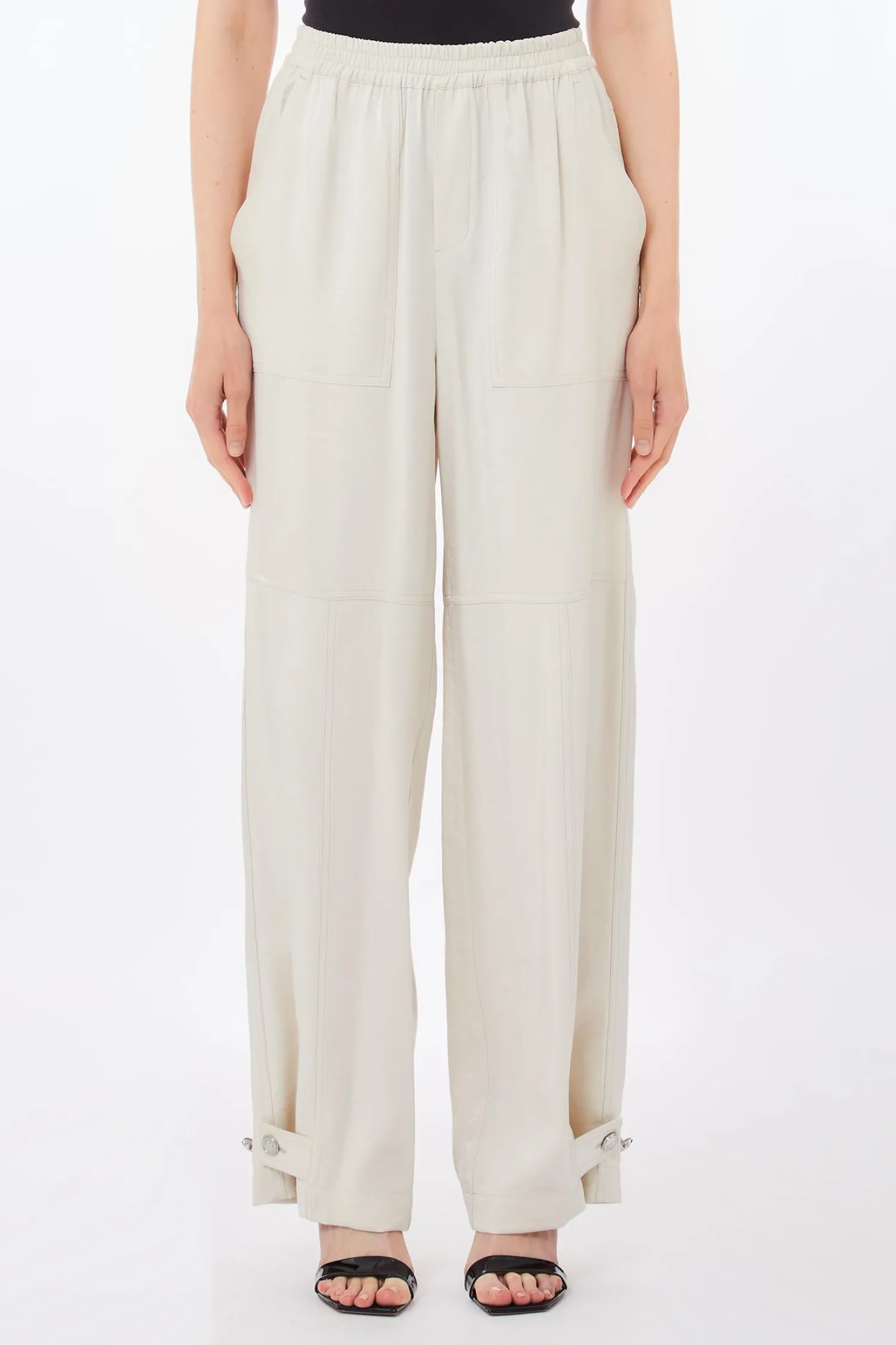 Online Pantalone Jogging in Viscosa / Donna Pantaloni