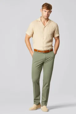 Outlet Pantalone Regular Fit / Verde Uomo Pantaloni