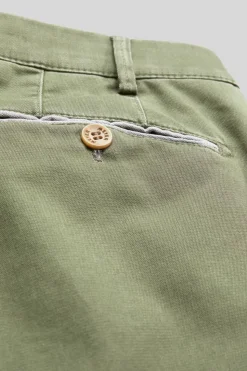 Outlet Pantalone Regular Fit / Verde Uomo Pantaloni