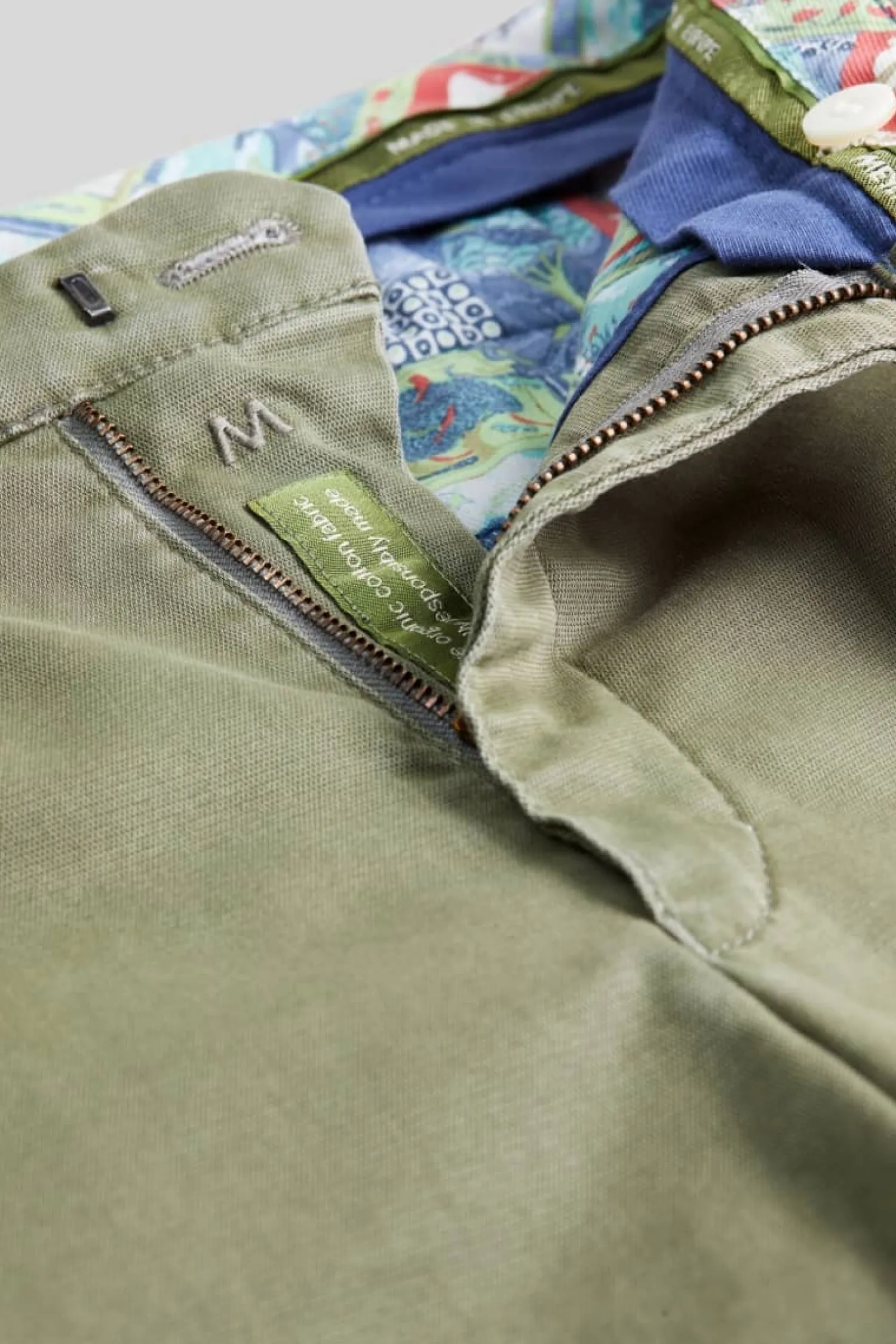 Outlet Pantalone Regular Fit / Verde Uomo Pantaloni