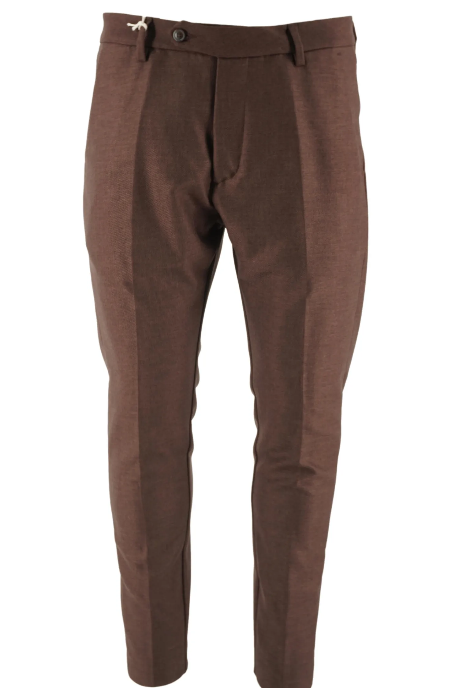 Hot Pantalone Montecarlo con Tessuto Diagonale / Uomo Pantaloni
