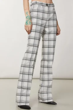 New Pantalone Regular Fit con Fantasia / Donna Pantaloni