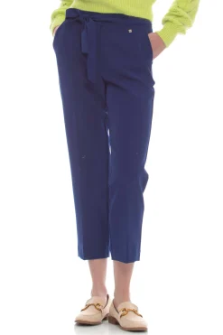 Pantalone Regular Fit con Cintura / Donna Pantaloni