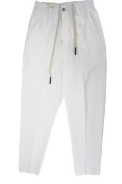 Discount Pantalone Relax in Misto Lino / Uomo Pantaloni