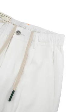 Discount Pantalone Relax in Misto Lino / Uomo Pantaloni