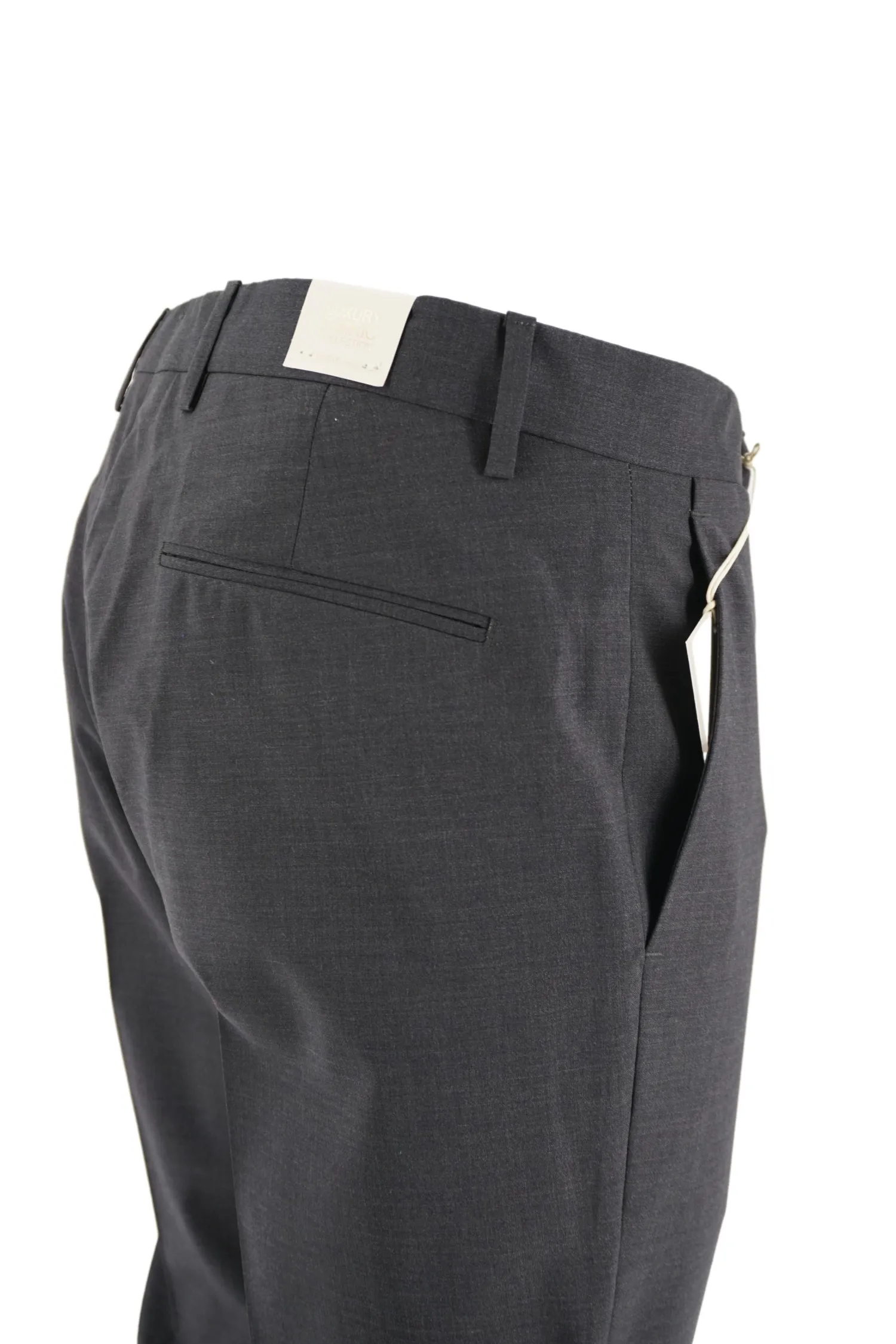Outlet Pantalone Sartoriale in Lana Estiva / Uomo Pantaloni