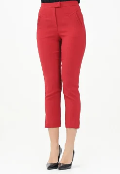 Outlet Pantalone Sigaretta in Crepe / Donna Pantaloni