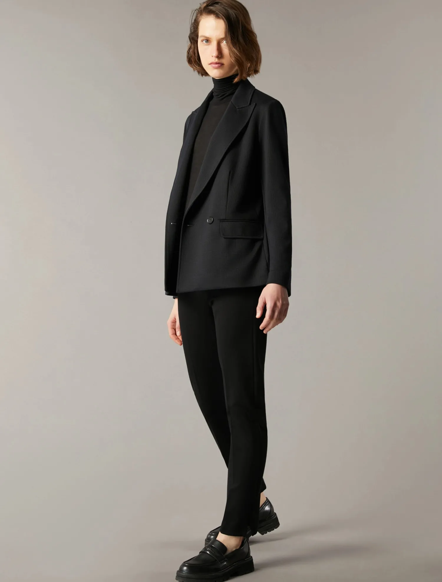 Hot Pantalone Skinny Fit in Jersey / Donna Pantaloni