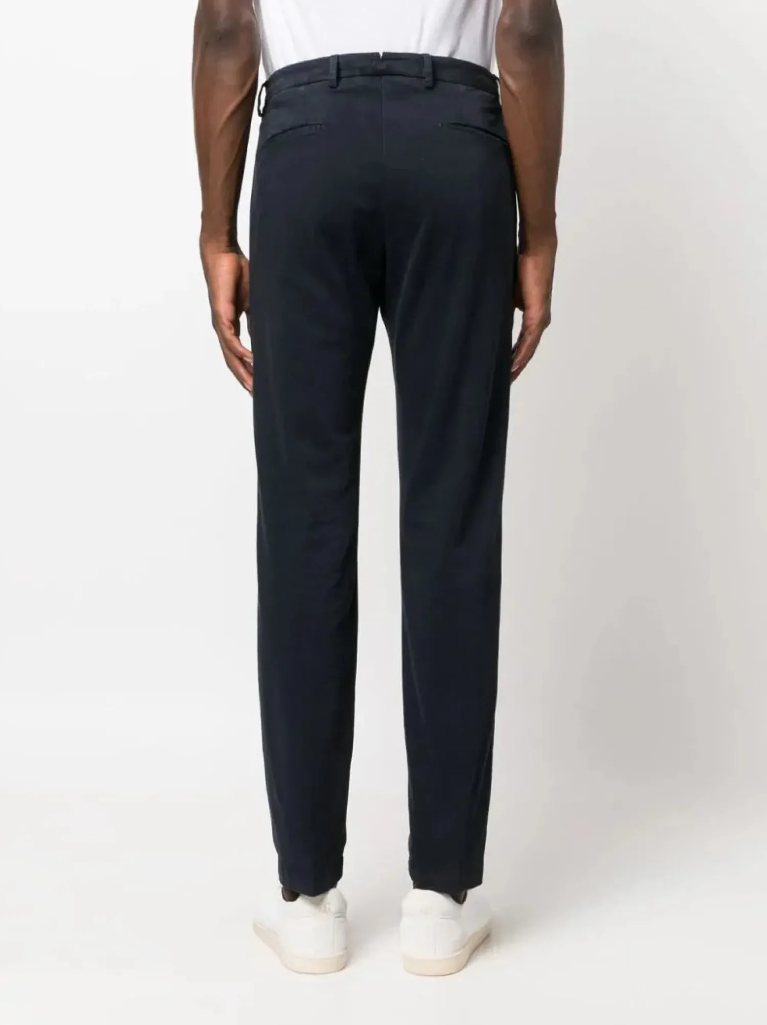 New Pantalone Slim Fit in Cotone / Uomo Pantaloni