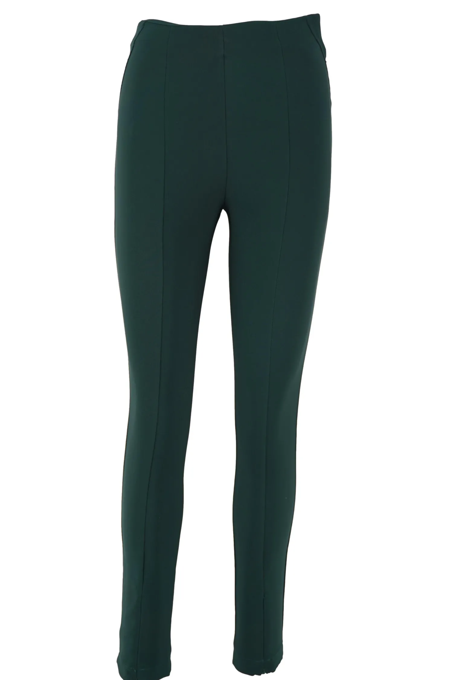 New Pantalone Slim Fit in Punto Milano / Donna Pantaloni