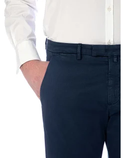 New Pantalone Tasca America In Raso / Uomo Pantaloni