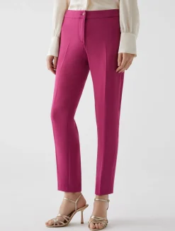 New Pantaloni a Sigaretta / Fucsia Donna Pantaloni