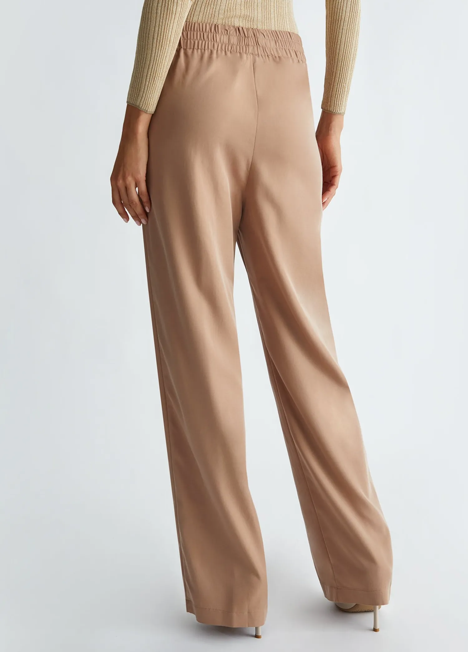 Sale Pantaloni Jogging in Tessuto Fluido / Donna Pantaloni