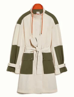 New Parka in Cotone Tecnico / Donna Giubbini