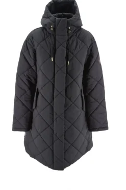 Clearance Parka Trapuntato con Cappuccio / Donna Giubbini