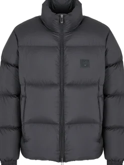 Online Piumino con Applicazione Logo / Uomo Giubbotti